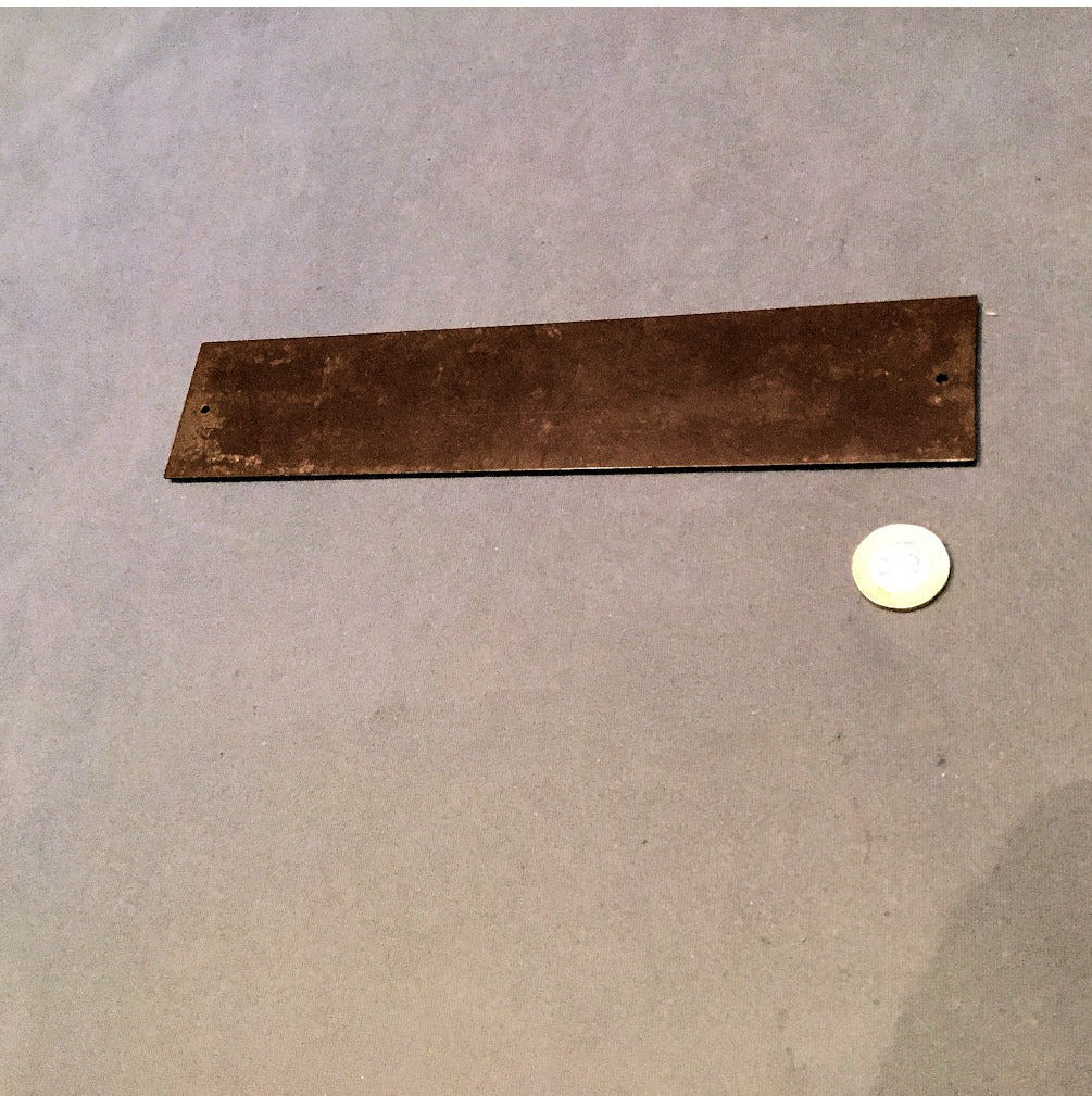 Attendant Bakelite Plaque — view 2