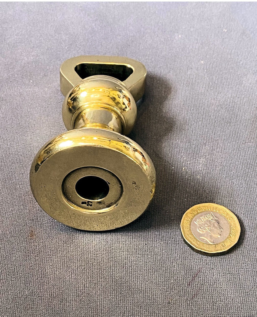 Avery 1lb Brass Shop Counter Weight — view 3