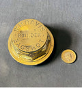 Bagshot Brass Waggon Hub Cap — Brass, late 19th century