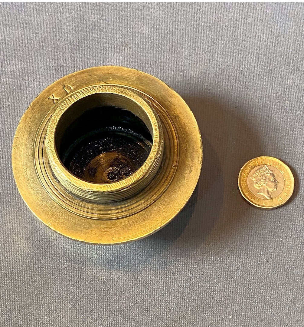 Bagshot Brass Waggon Hub Cap — view 3