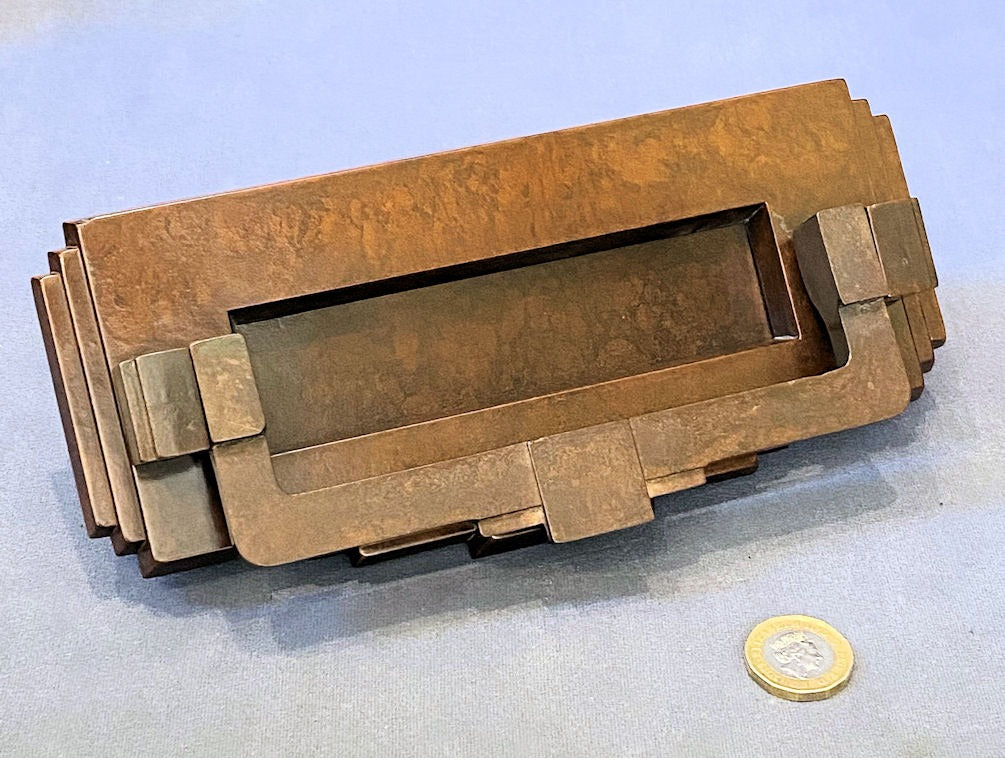 Bakelite Letter Flap with Door Knocker — Bakelite, 1930's