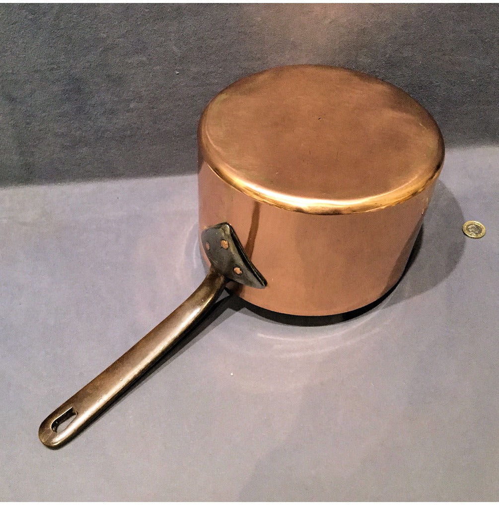 Benham & Froud 8.75" Copper Saucepan — view 3