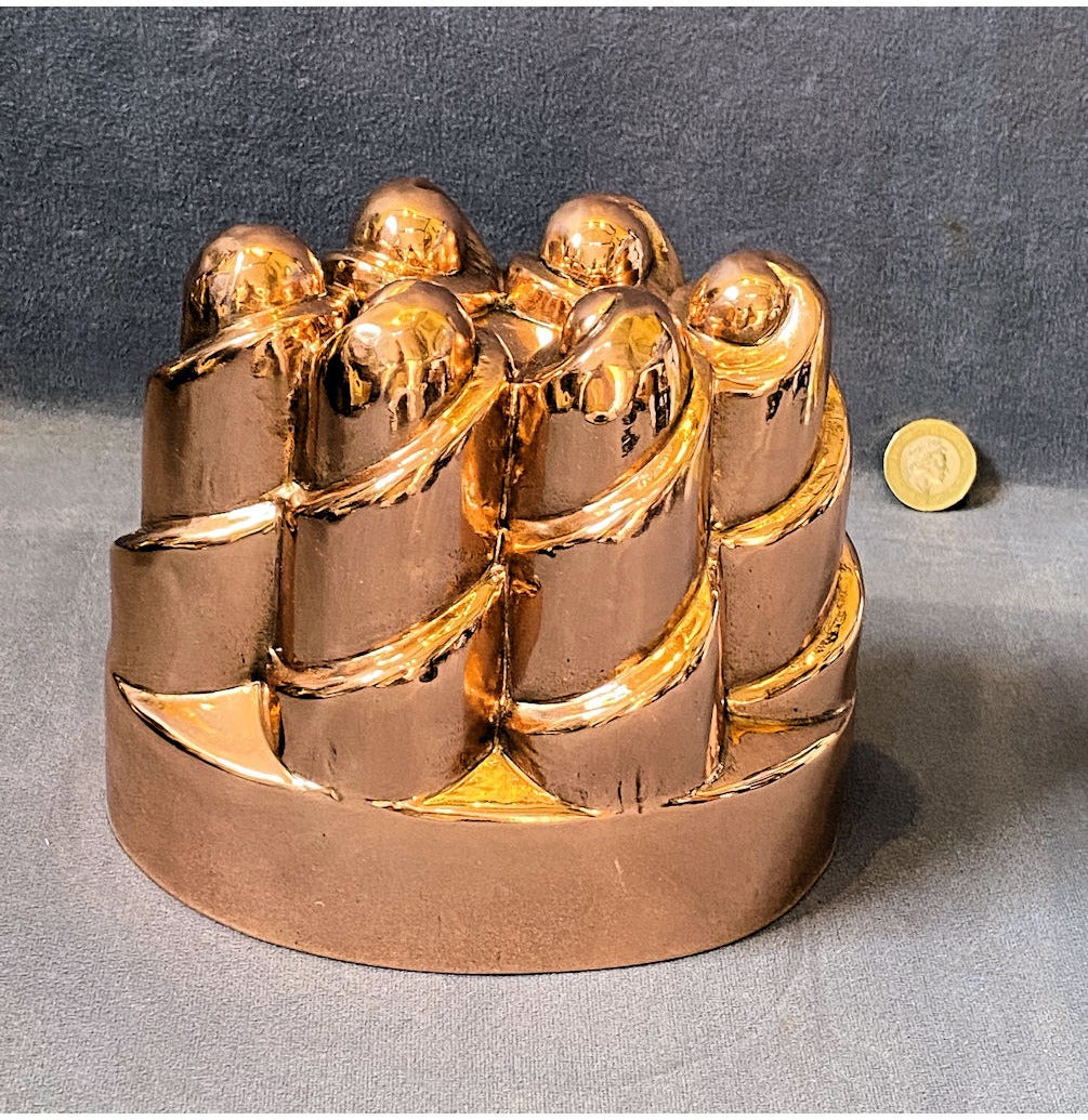 Benham & Froud Copper Jelly Mould — view 2