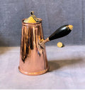 Benson Insulated Coffee Pot — Brass, circa 1900