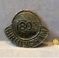 Birmingham Fire Office Co Fire Mark — Copper, 1805
