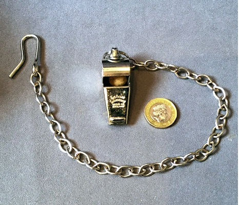 Birmingham Omnibus Whistle, 2 available — Chrome