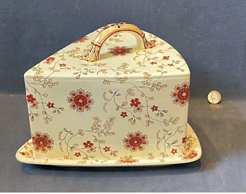 Bishop Stonier Cheese Dish — Ceramic, late 19th century
