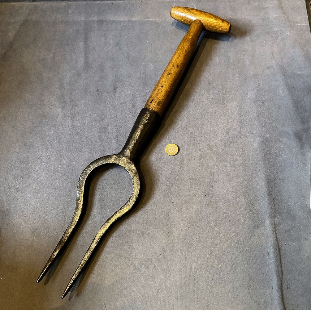 Blacksmith Made Hand Tool — Wrought iron, late 19th century