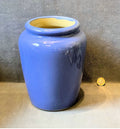 Blue Glazed Stoneware Jar, 2 available — Stoneware, circa 1900