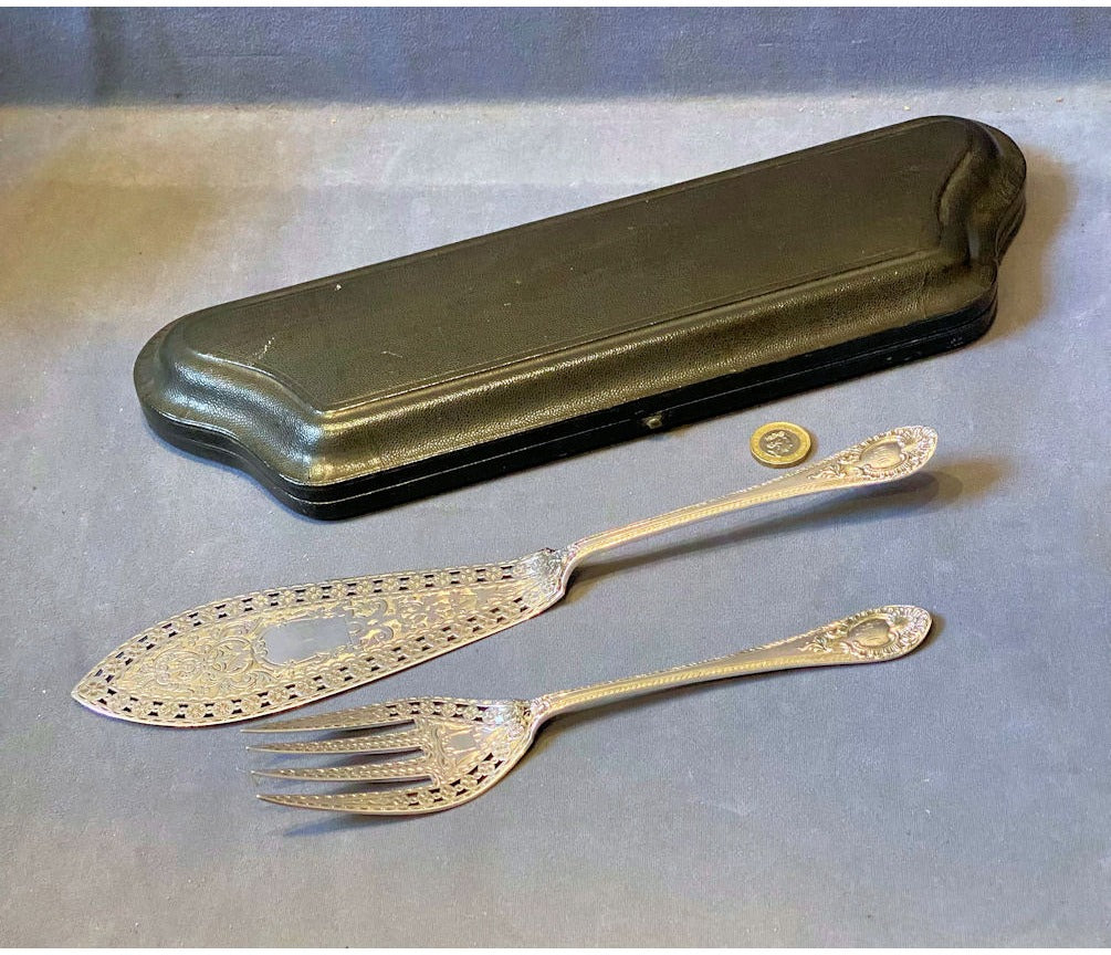 Boxed Silver Plated Servers — view 3