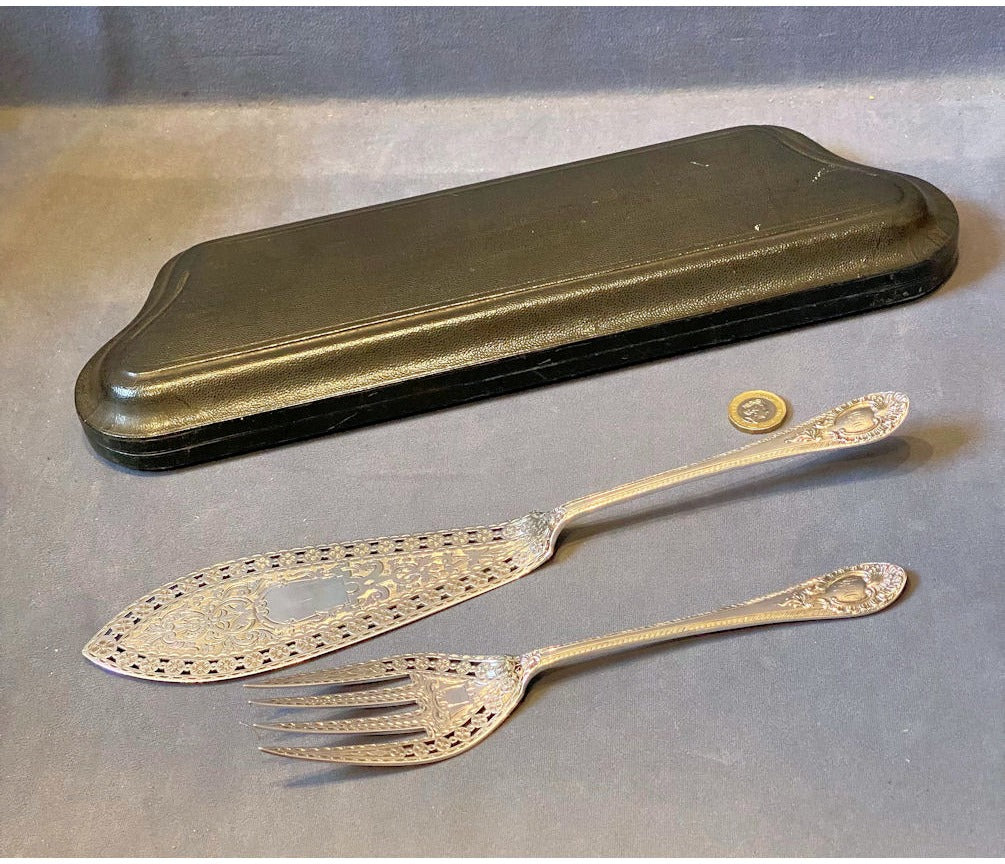 Boxed Silver Plated Servers — view 4