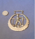 Boxing Horse Brass — Brass, late 19th century