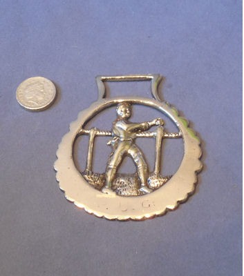 Boxing Horse Brass — Brass, late 19th century
