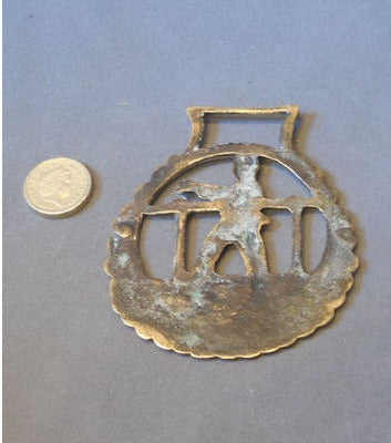 Boxing Horse Brass — view 2