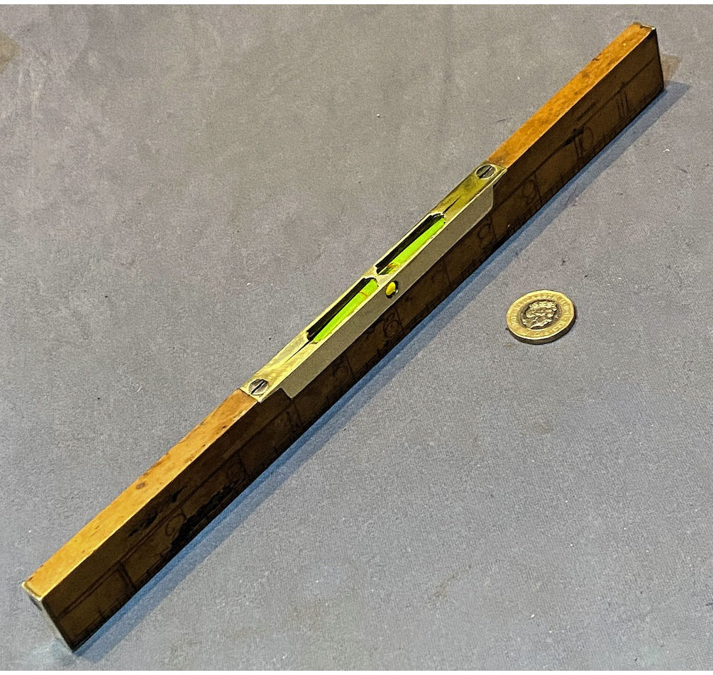 Boxwood 12" Rule & Spirit Level — view 2