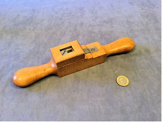 Boxwood Sash Window Router Plane — Wood, late 19th century