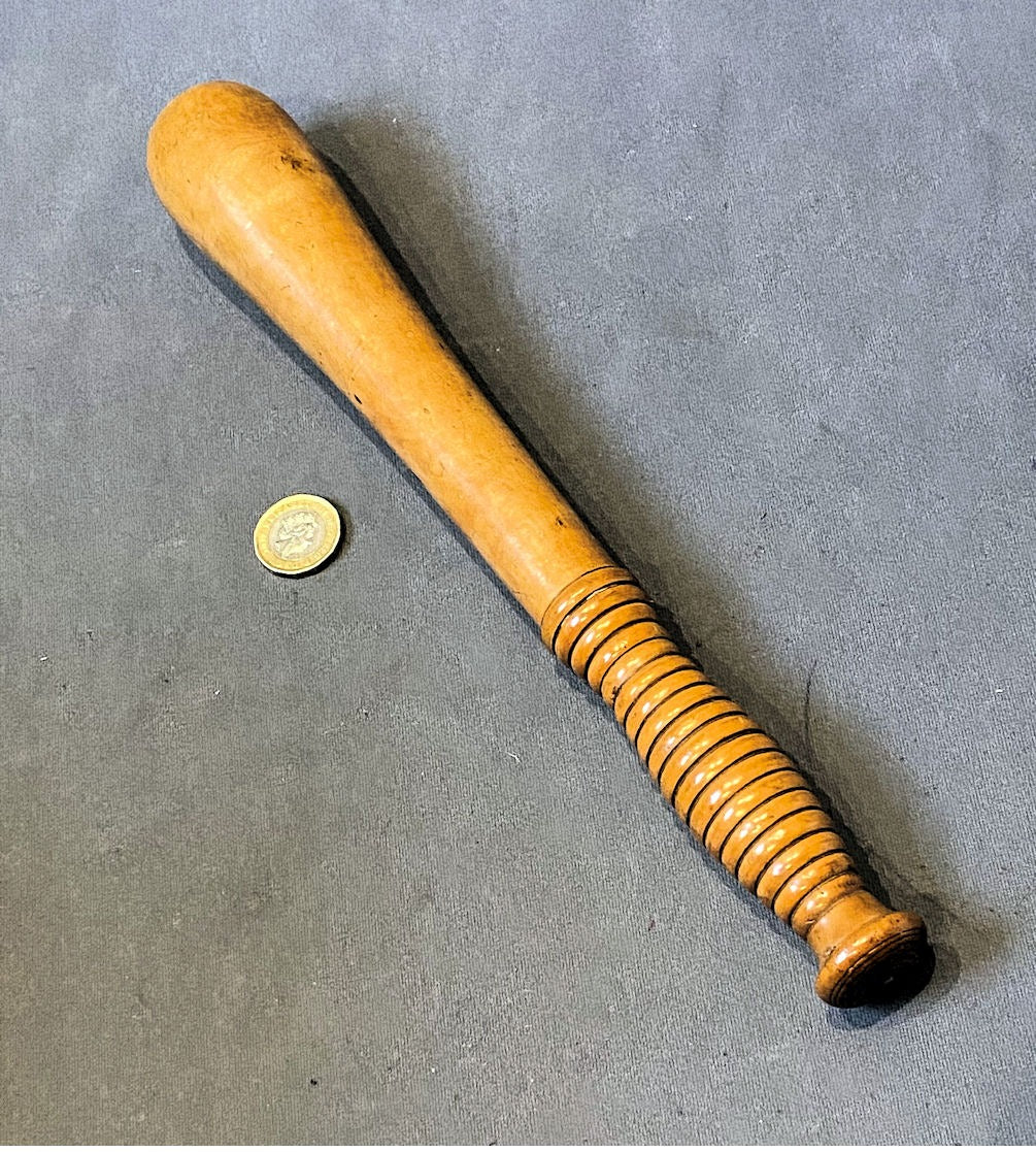 Boxwood Truncheon — Wood, late 19th century
