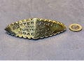 Bradford Saddler Brass Name Plate — Brass, late 19th century