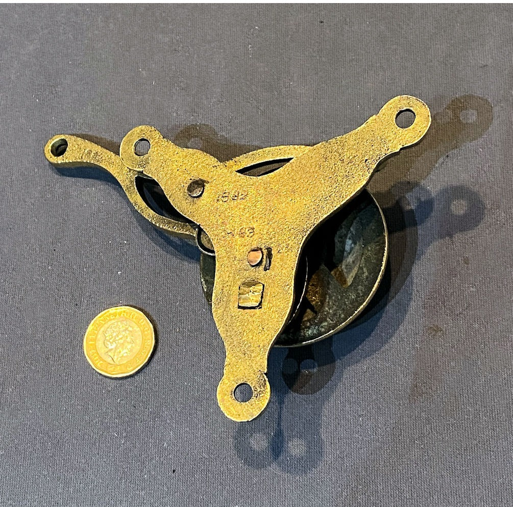Brass & Ceramic Bell Pull Fitting — view 2