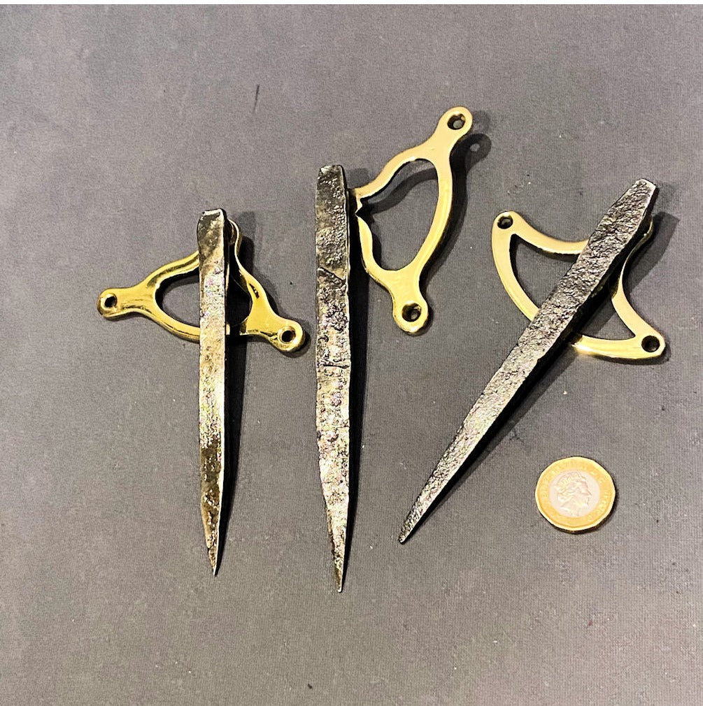 Brass and Steel Bell Pull Fitting, many similar available — view 2