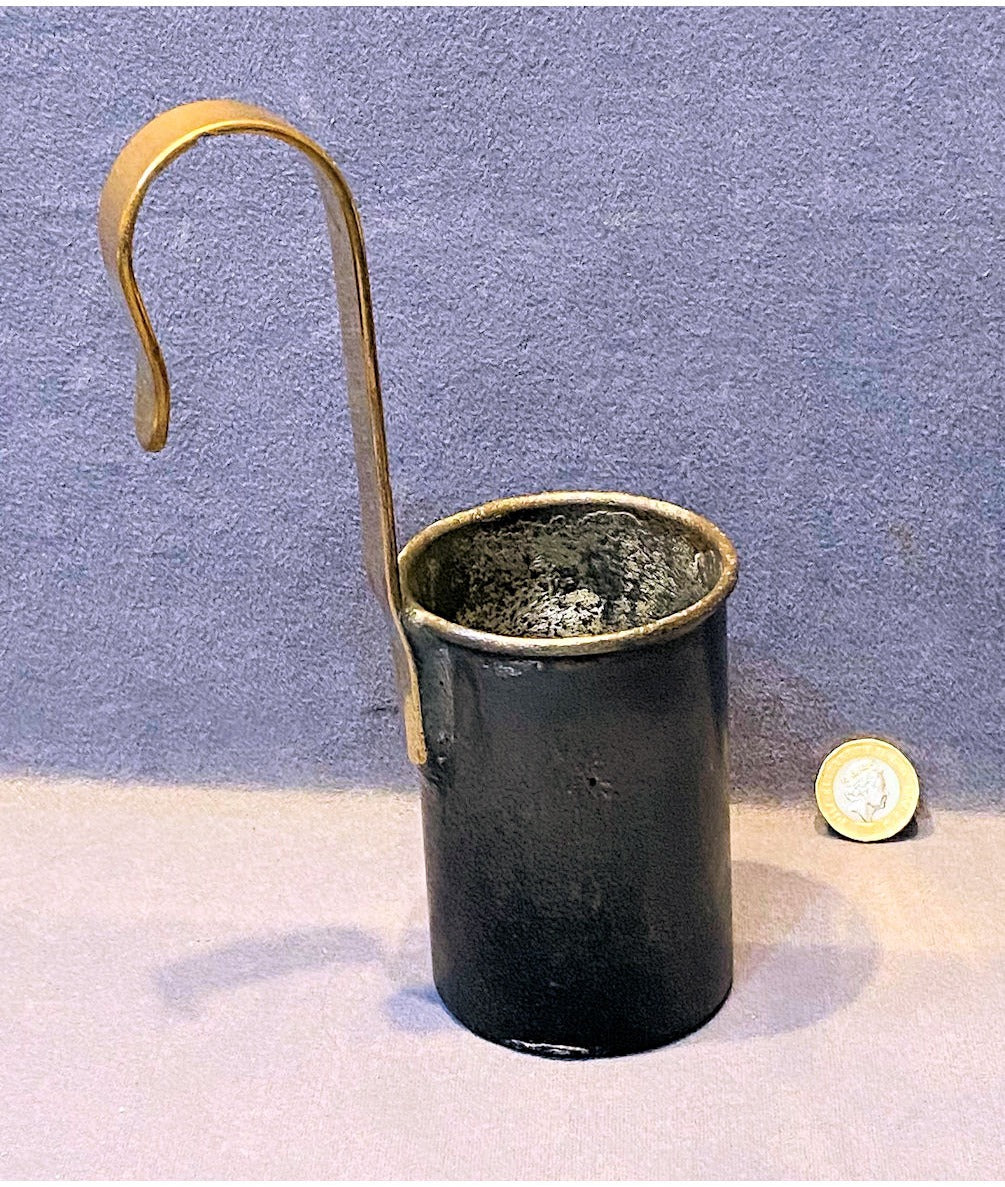 Brass & Steel Half Pint Dairy Measure — view 2
