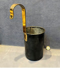 Brass & Steel Quart Dairy Measure — Brass, 1920's