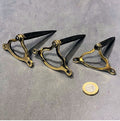 Brass and Wrought Iron Bell Pull Fitting, many similar available — Brass, late 19th century