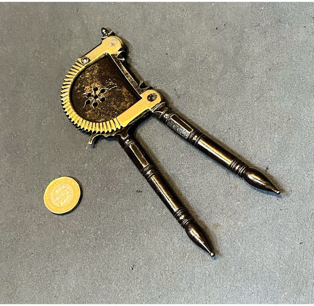 Brass & Wrought Iron Betal Nut Cutters — view 2