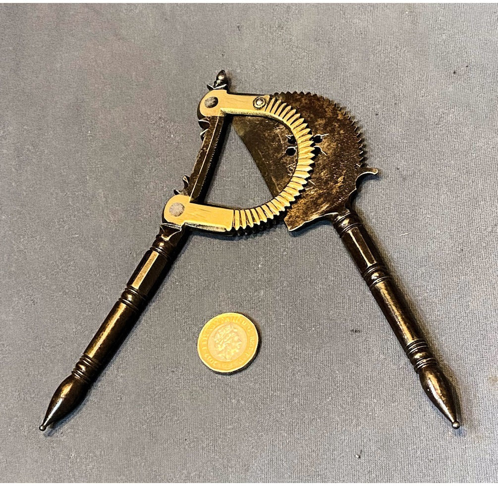 Brass & Wrought Iron Betal Nut Cutters — view 3
