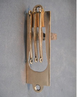 Brass Bell Pull Fitting — Brass, 19th century