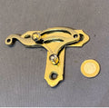 Brass Bell Pull Fitting — Brass, late 19th century