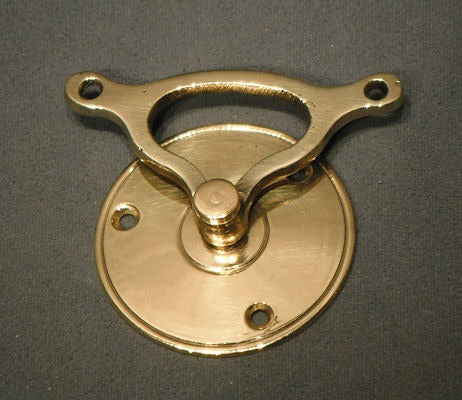 Brass Bell Pull Fitting, many similar available — Brass, late 19th century