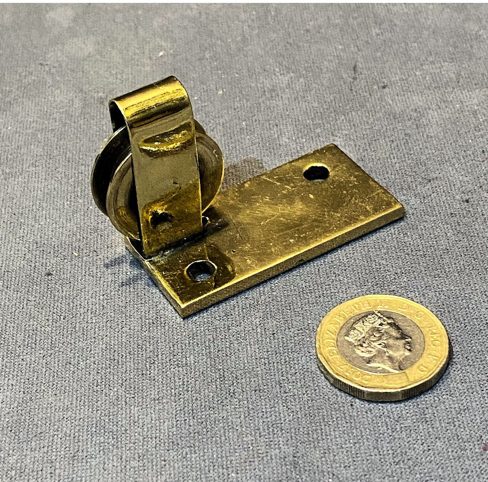 Brass Bell Pull Pulley, several available — view 2