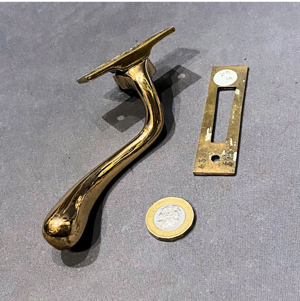Brass Casement Window Catch — view 2