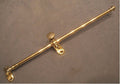 Brass Casement Window / Sky Light Stay, 3 available — Brass, late 19th century