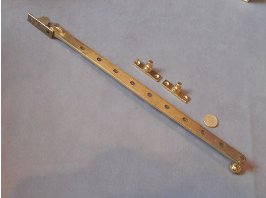 Brass Casement Window Stay — view 2