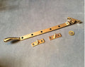 Brass Casement Window Stay — Brass, circa 1900