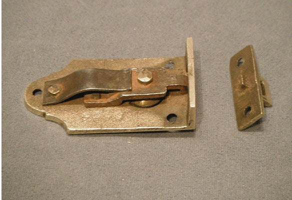 Brass Catch For Secretaire Flap — view 2