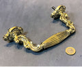 Brass Coal Box Handle — Brass, late 19th century