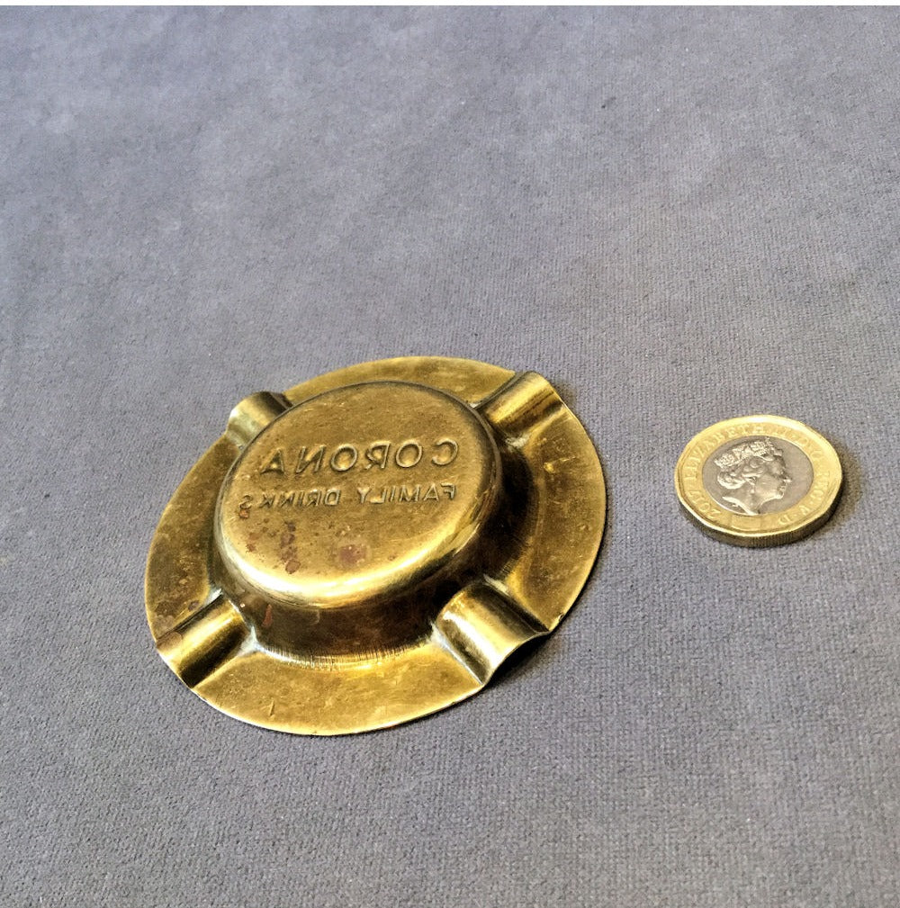 Brass Corona Ashtray — view 2