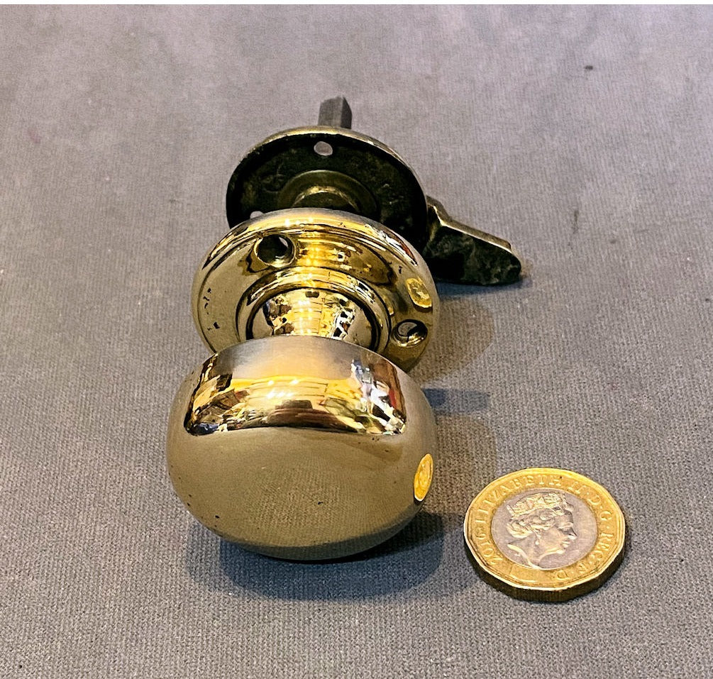 Brass Cupboard Door Knob — view 3