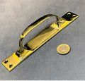 Brass Cupboard Door Pull — Brass, 1920's
