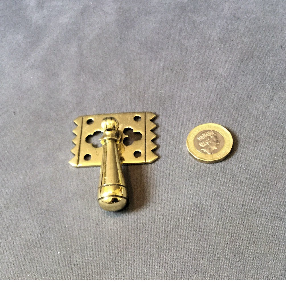 Brass Cupboard Handle — Brass, late 19th century