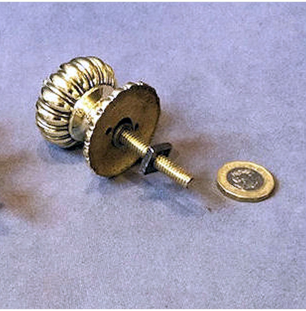 Brass Cupboard Knob — view 2