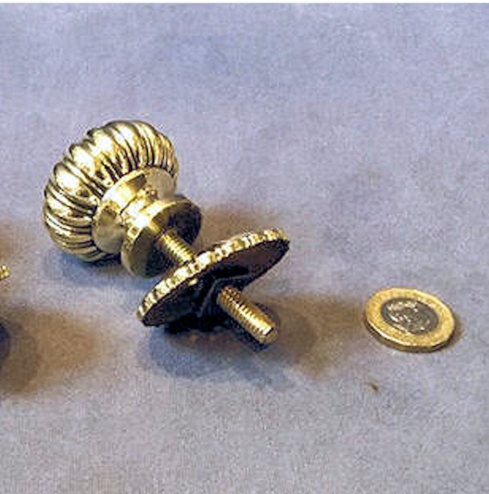 Brass Cupboard Knob — view 3