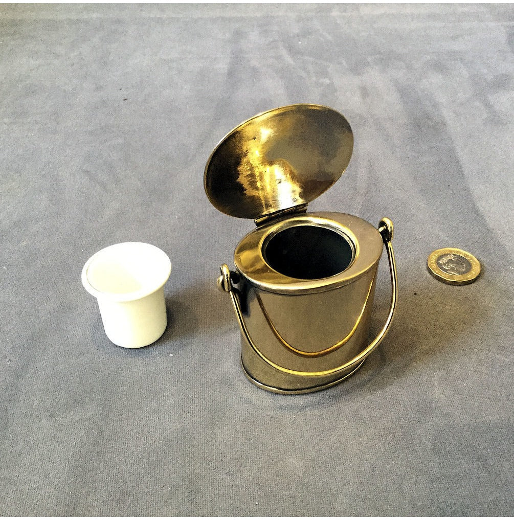 Brass Dairy Can / Inkwell — view 3
