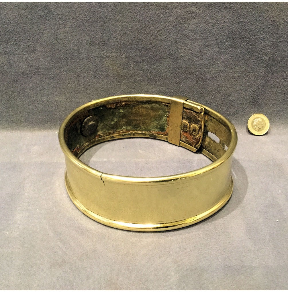 Brass Dog Collar — view 3