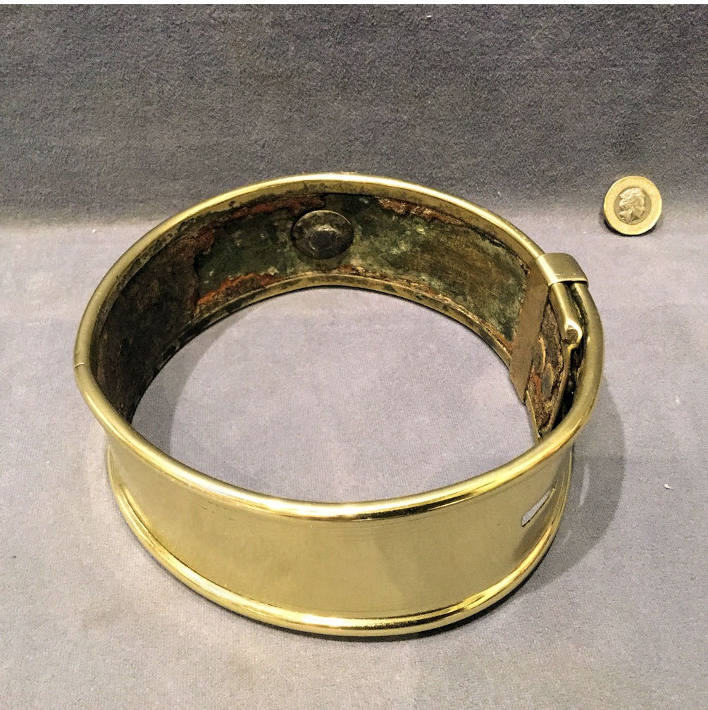 Brass Dog Collar — view 5