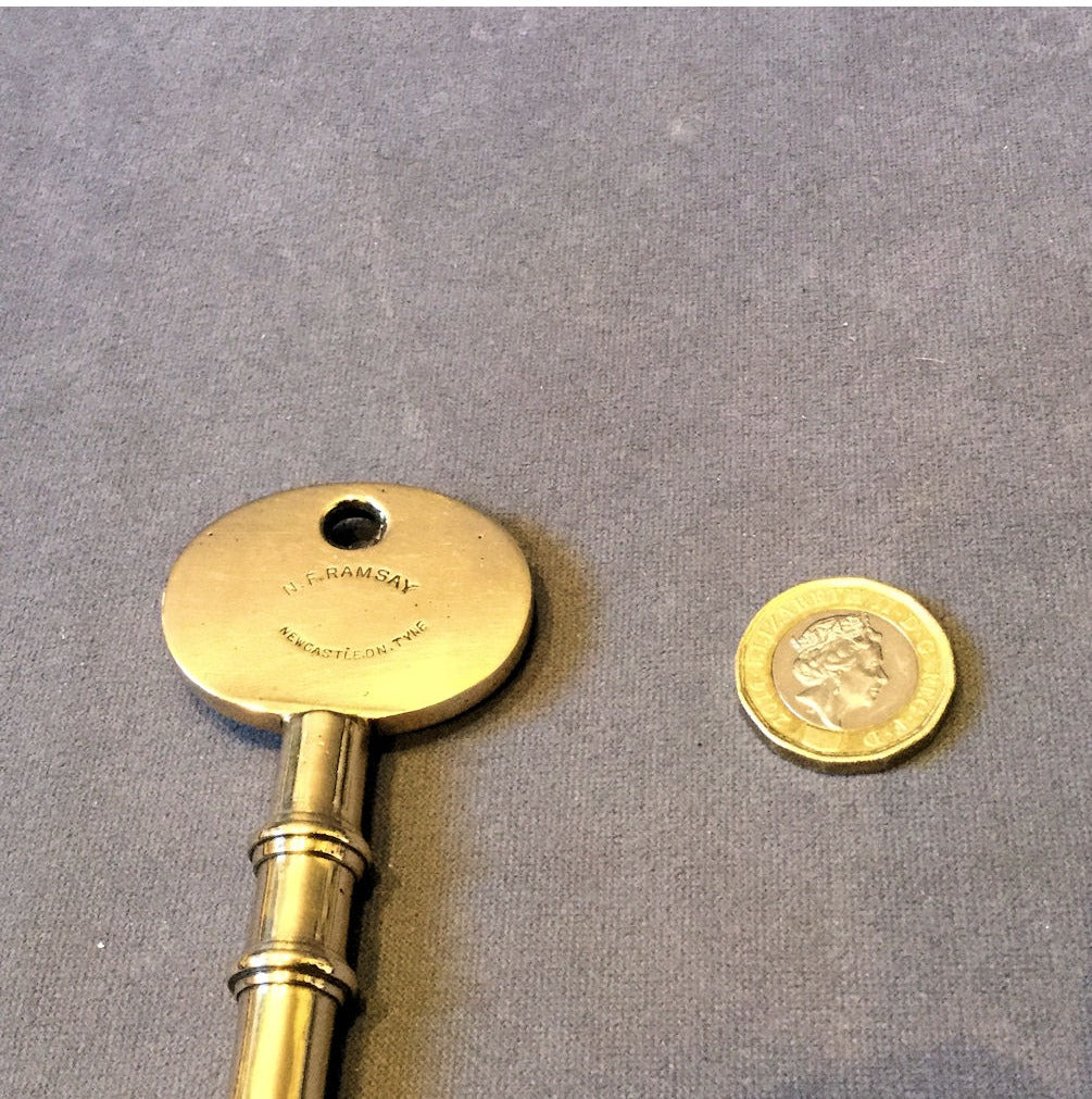 Brass Door Key — view 3