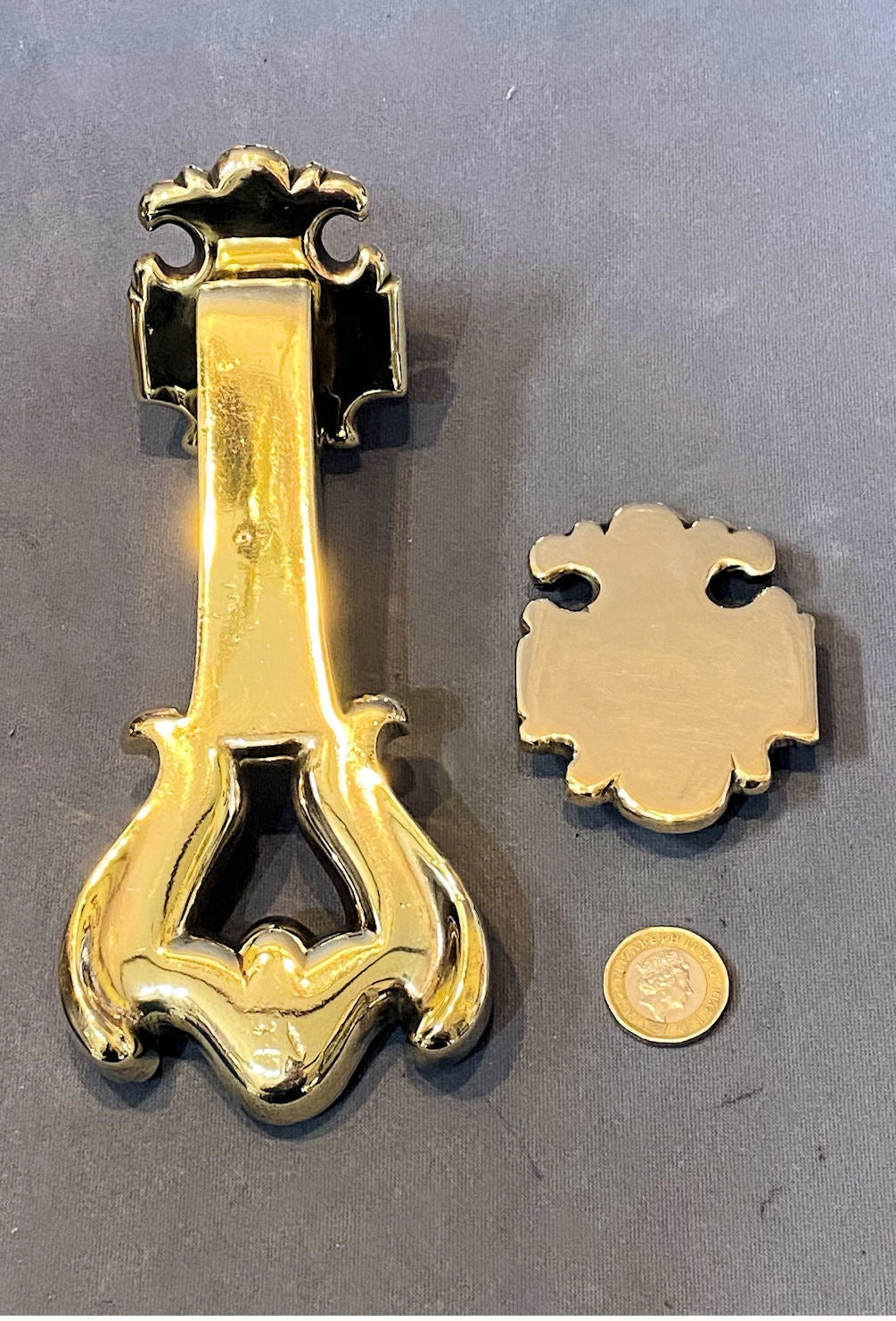 Brass Door Knocker — Brass, 1902